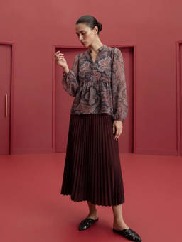 RAREISM - Women Multi-Color Printed Polyester Blend Top