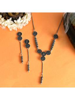 Voylla - Bodhi Pemala Necklace Set