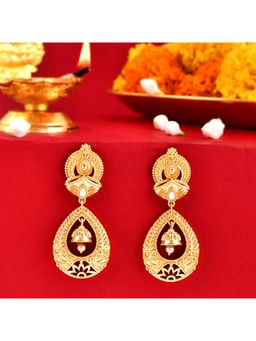 Voylla - Aradhana Saudamini Long Drop Earrings