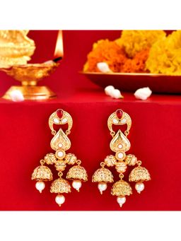 Voylla - Aradhana Pratyusha Long Drop Earrings