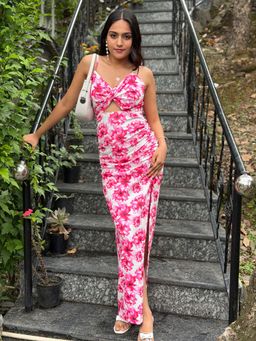Tandul - Women Bodycon Multicolor Dress