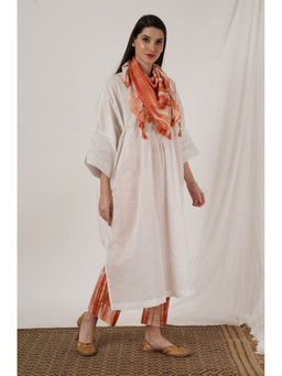 TANYA BERRY - Rust Tie Dye Dupatta