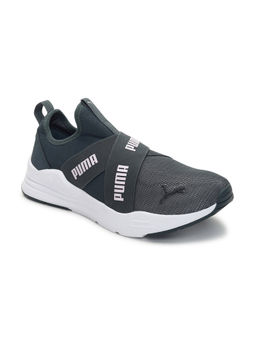 Puma - Wired Run Slipon Mesh Women Gray Slip-on