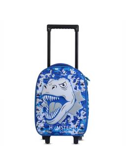 Hamster London - Women Blue Printed Pu Travel Bag