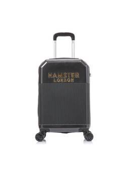 Hamster London - Women Black Solid/Plain Pu Travel Bag