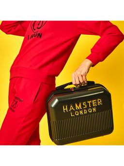 Hamster London - Women Black Solid/Plain Pu Hand Bag