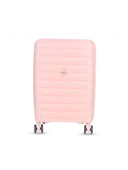 Hamster London - Women Pink Solid/Plain PU Travel Bag