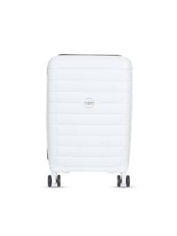 Hamster London - Women Off White Solid/Plain PU Travel Bag