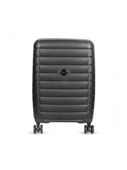 Hamster London - Women Black Solid/Plain PU Travel Bag