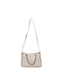 Hamster London - Women Gold Solid/Plain PU Tote Bag