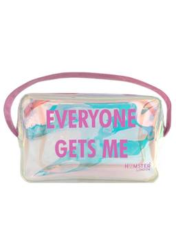 Hamster London - Women Pink Printed PU Pouch