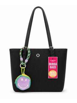 Hamster London - Women Black Solid/Plain PU Tote Bag