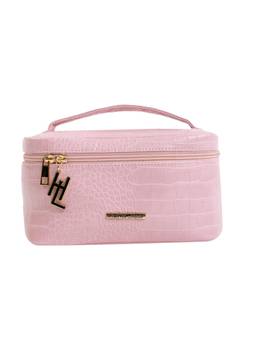 Hamster London - Women Pink Solid/Plain PU Pouch