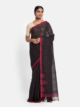Fabindia - Cotton Loom Woven Sari without Blouse