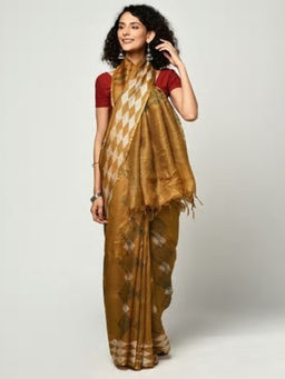 Fabindia - Silk Printed Sari
