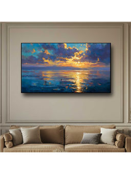 Artsense - Multi-Color Premium Framed Canvas Wall Painting