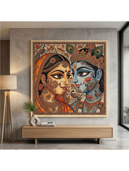 Artsense - Multi-Color Premium Unframed Canvas Wall Painting