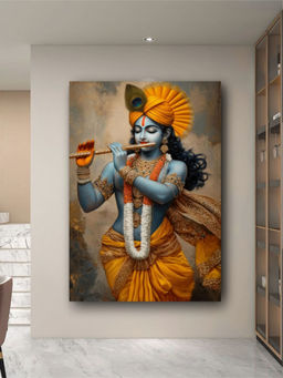 Artsense - Multi-Color Premium Unframed Canvas Wall Painting