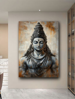 Artsense - Multi-Color Premium Unframed Canvas Wall Painting