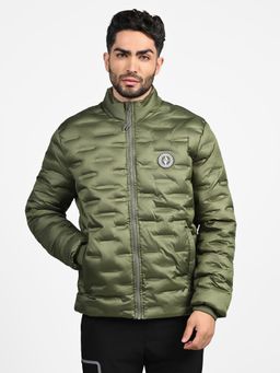 SKECHERS - Olive Solid Jacket