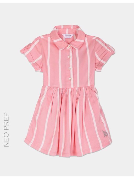 pink striped dress vertical Pink Striped Midi Dress With Pockets, Sleeveless Summer Dress, A-line  Cotton Dress, Vacation Dress for Women