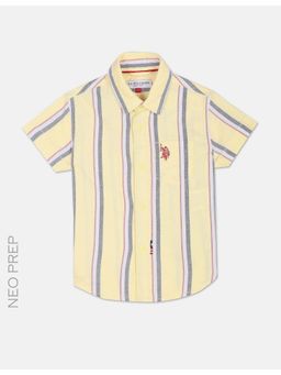 U.S. POLO ASSN. - Vertical Stripe Oxford Shirt