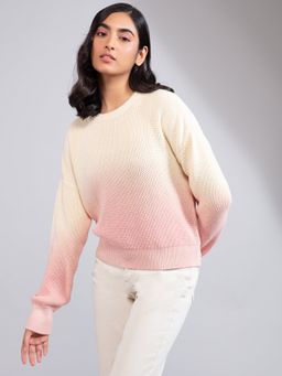 Twenty Dresses by Nykaa Fashion - Pink All The Pretty Shades Sweater Top