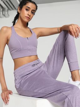 Puma - Womens High Impact Ever Sculpt Purple Sports Bra