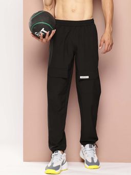 TURNFIT - Black Ulitity Pocket Cargo Track Pants