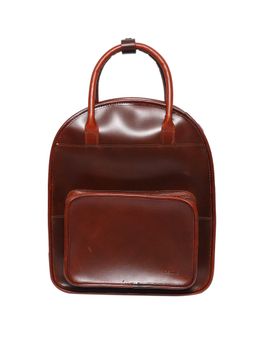 Celtic - Premium Genuine Leather Backpack -Brown