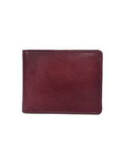 Celtic - Premium Genuine Leather Bi-Fold Wallet -Wine