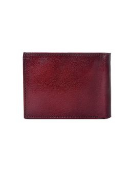 Celtic - Premium Genuine Leather Men S Wallet | Slim Bifold -Wine