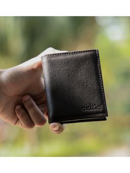 Celtic - Premium Brown Genuine Leather Men's Wallet -Brown