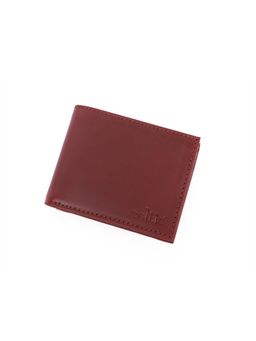 Celtic - Classic Burgundy Genuine Leather Bi-Fold Wallet -Burgundy