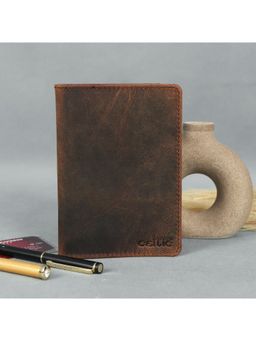 Celtic - Vintage Brown Genuine Leather Card Holder Wallet-Brown