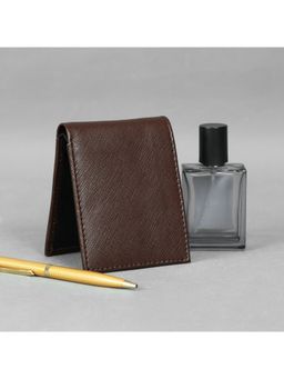 Celtic - Genuine Leather Bi-Fold Wallet -Brown