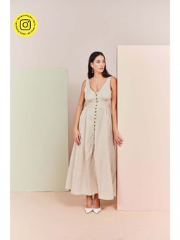 Sage By Mala - Cristina Beige Dress