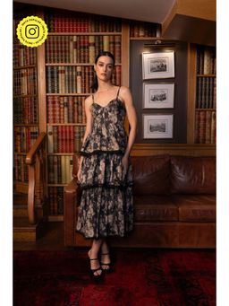 Sage By Mala - Dusky Floral Dress