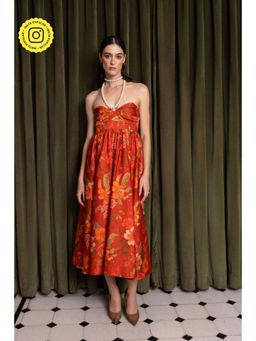 Sage By Mala - Scarlet Radiance Dress