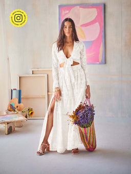 Sage By Mala - Perla White CO-Ord (Set of 2)