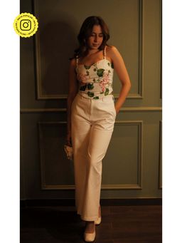 Sage By Mala - Lily Charm White Top