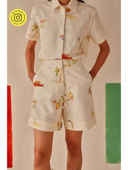 Sage By Mala - Rio Beige Shorts