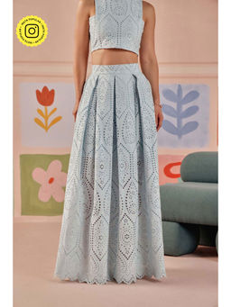 Sage By Mala - Ciel Blue Skirt