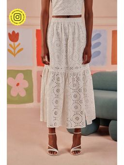 Sage By Mala - Vivea White Skirt