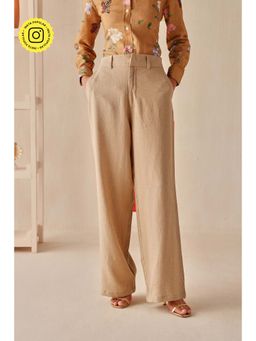 Sage By Mala - Sable Beige Formal Trouser