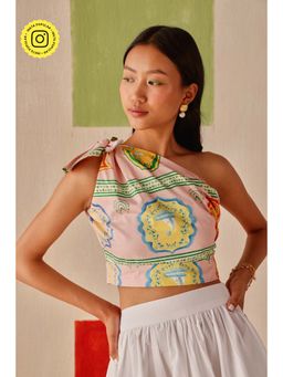 Sage By Mala - Aaliyah Pink Crop Top For Women