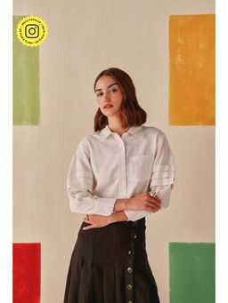 Sage By Mala - Arden White Shirt