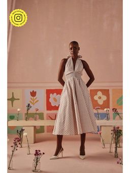 Sage By Mala - White Kiri Midi Dress