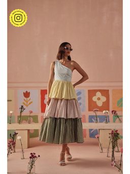 Sage By Mala - Multi-Colour Nivea Midi Dress