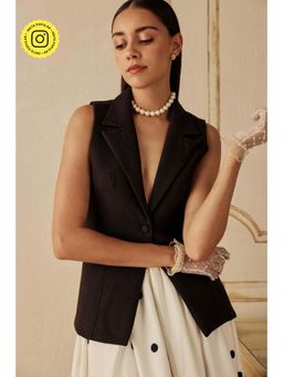 Sage By Mala - Trocadero Waistcoat Style Top